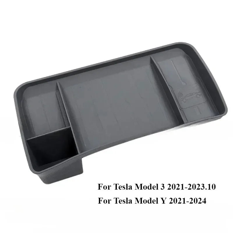 MiniRevs Dashboard Screen Rear Storage Tray for Tesla Model 3/Y 2021-2024