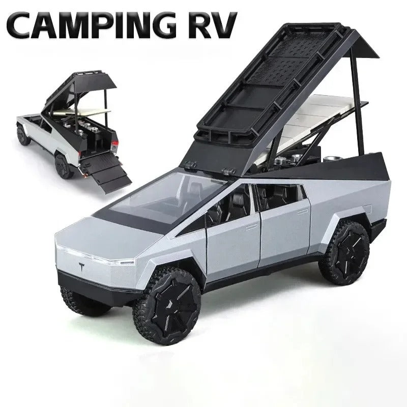 Tesla Camping Cybertruck RV - MiniRevs