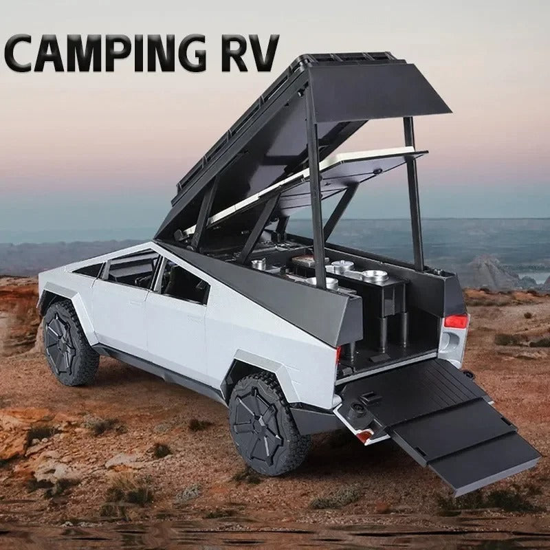 Tesla Camping Cybertruck RV - MiniRevs
