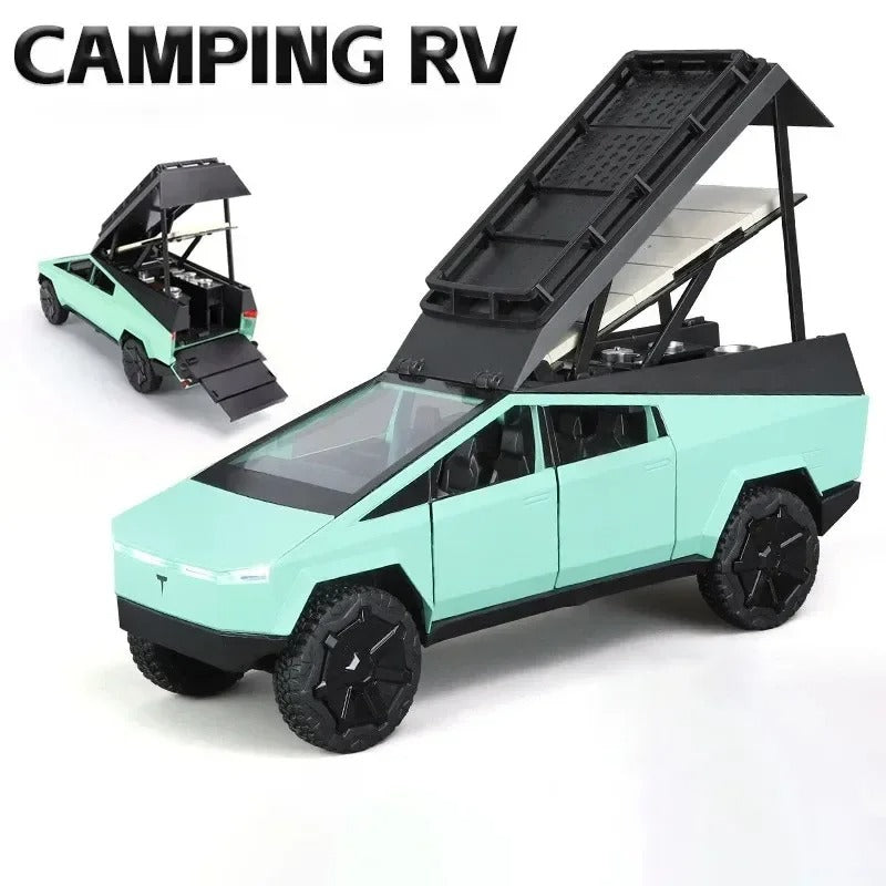 Tesla Camping Cybertruck RV - MiniRevs