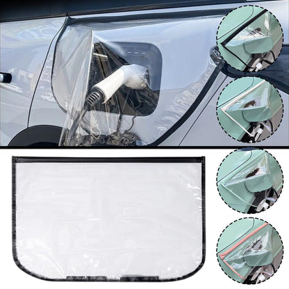 MiniRevs Magnetic Waterproof Charging Rain Cover for EVs | Universal Fit