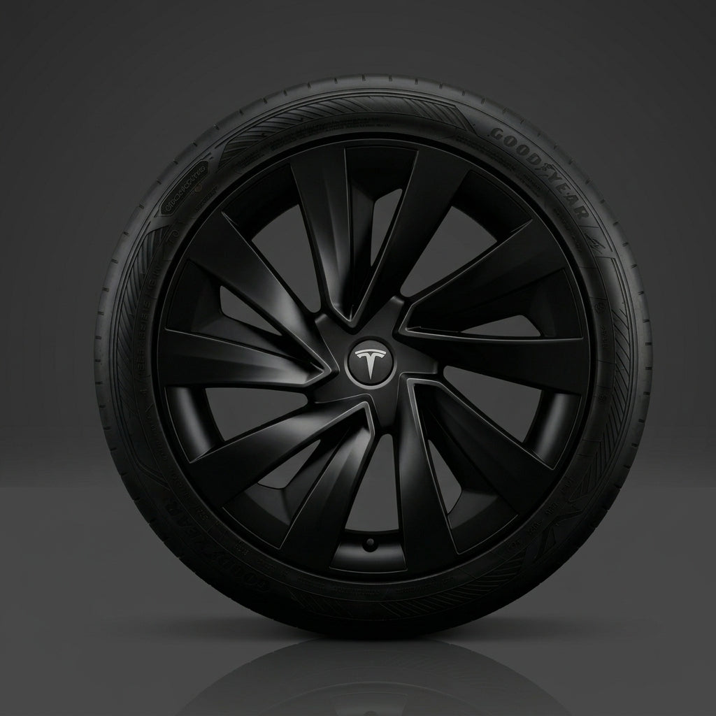 MiniRevs Full Rim Hub Caps | Tesla Model Y Juniper 19" Wheels