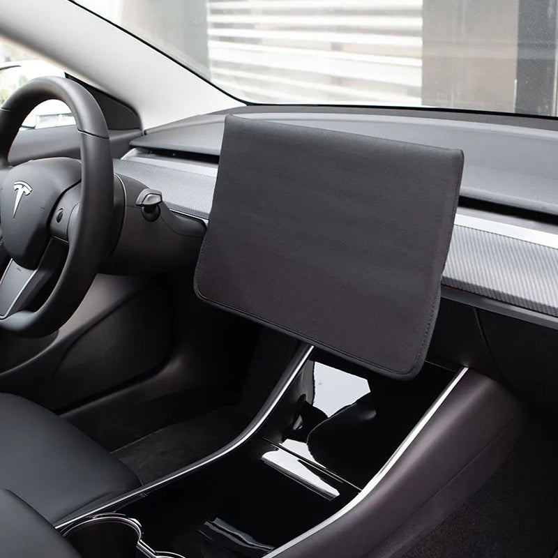 MiniRevs PU Screen Protector Dust Cover for Tesla Models