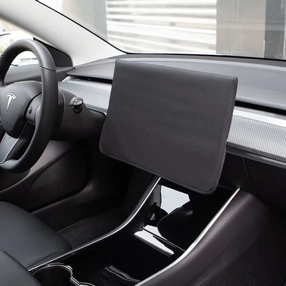MiniRevs PU Screen Protector Dust Cover for Tesla Models