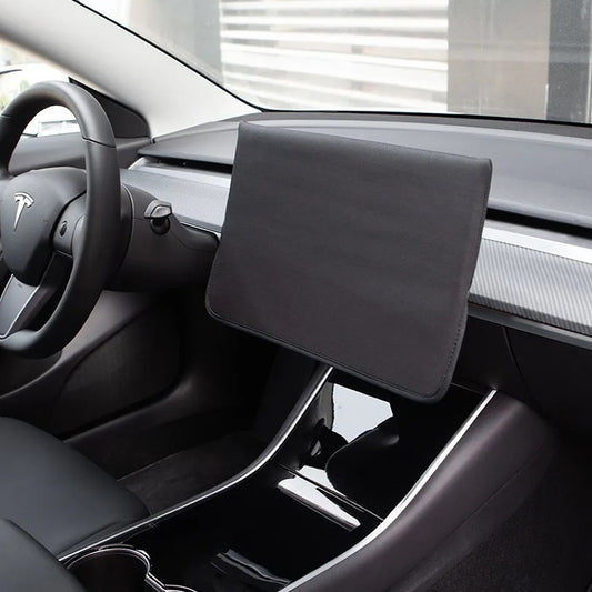MiniRevs PU Screen Protector Dust Cover for Tesla Models