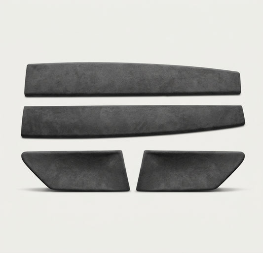MiniRevs Alcantara Suede Dashboard & Door Trim Cover for Tesla Model 3/Y 2020-2024
