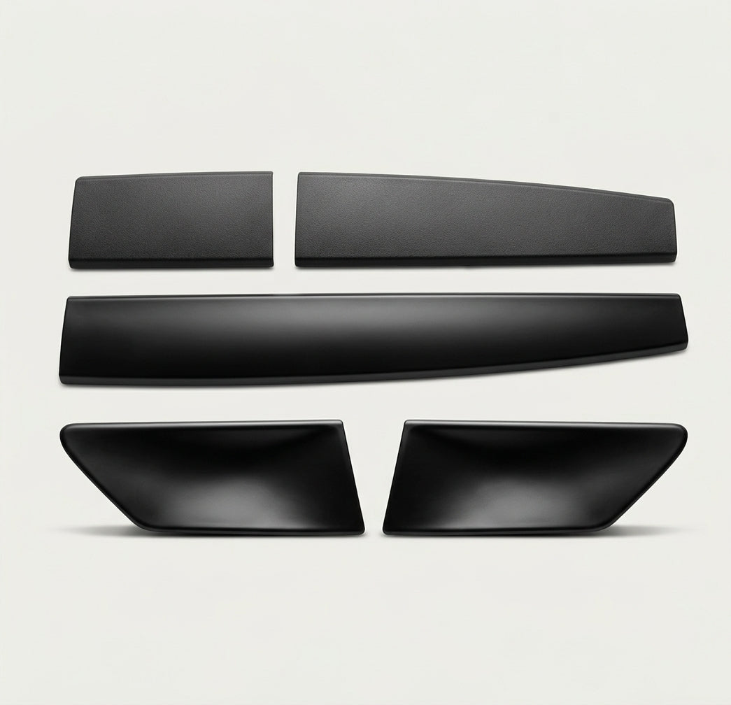 MiniRevs Carbon Fiber Dashboard & Door Trim Kit for Tesla Model 3/Y 2021-2023 | Glossy/Matte Black