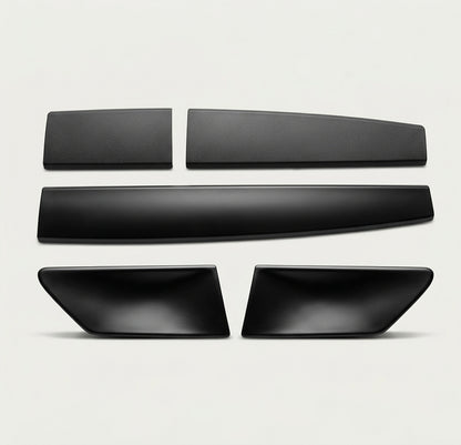 MiniRevs Carbon Fiber Dashboard & Door Trim Kit for Tesla Model 3/Y 2021-2023 | Glossy/Matte Black