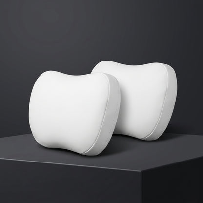 MiniRevs Flocking Neck & Lumbar Support Pillow Set for Tesla Model 3/Y