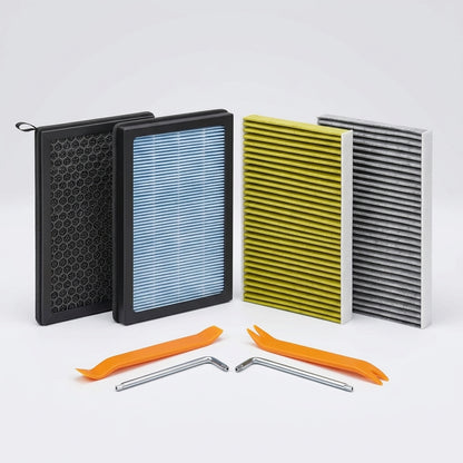 MiniRevs HEPA Cabin Air Filter for Tesla Model 3/Y Highland Juniper 2020-2026 (2-Pack)