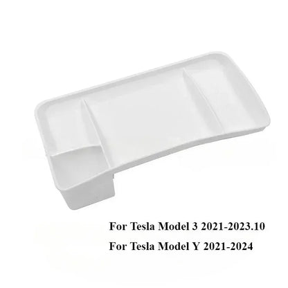MiniRevs Dashboard Screen Rear Storage Tray for Tesla Model 3/Y 2021-2024