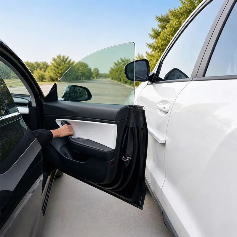 MiniRevs Magnetic Car Door Edge Guard Strips | Anti-Collision Parking Protector (2-Pack)