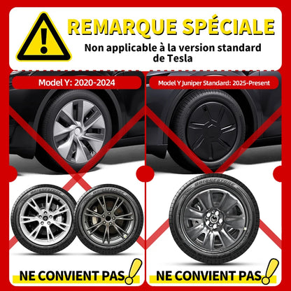 MiniRevs Full Rim Hub Caps | Tesla Model Y Juniper 19" Wheels