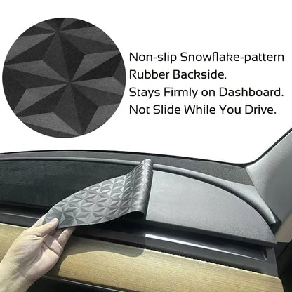 MiniRevs Anti-UV Dashboard Mat Cover for Tesla Model 3/Y 2021-2026 (Highland & Juniper)