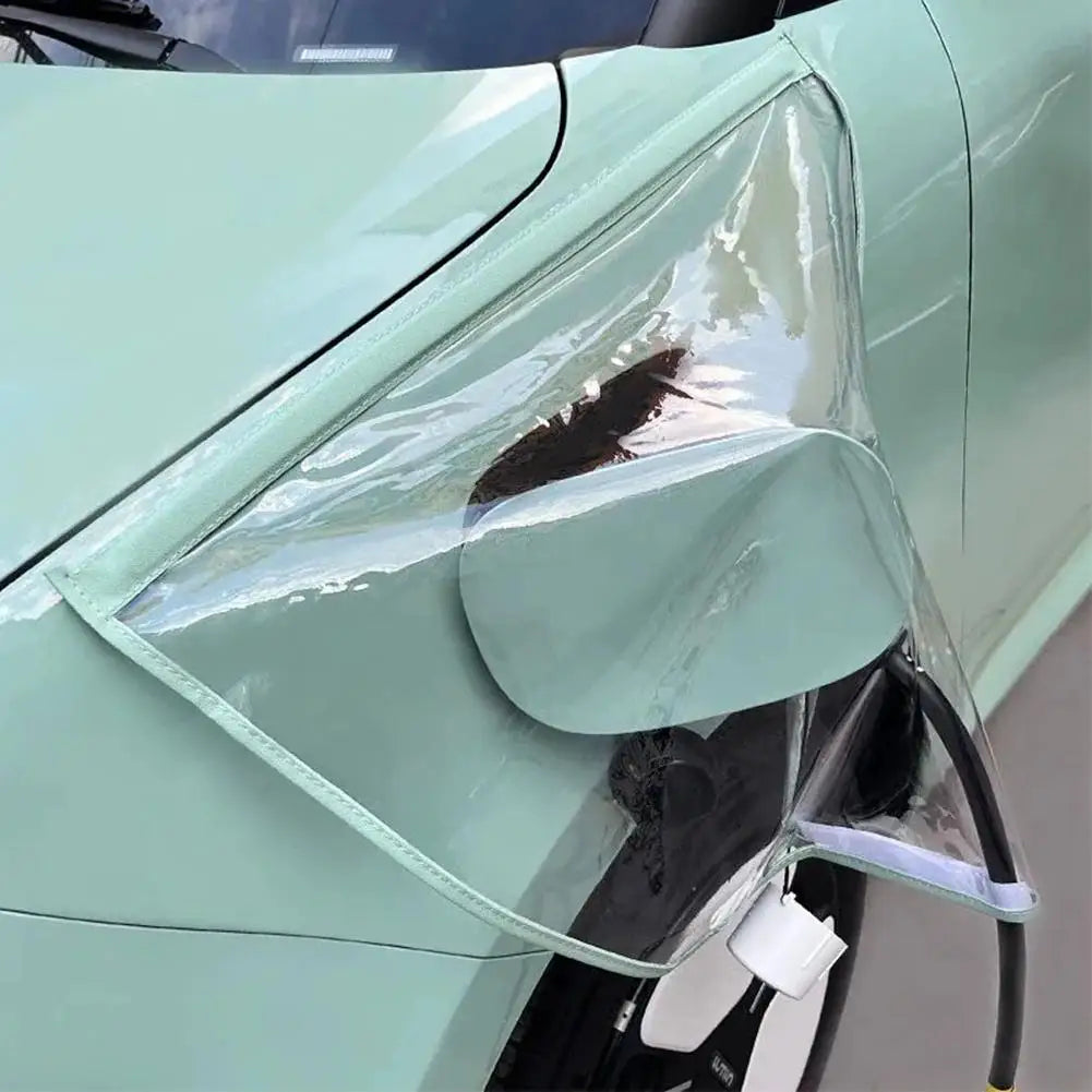 MiniRevs Magnetic Waterproof Charging Rain Cover for EVs | Universal Fit