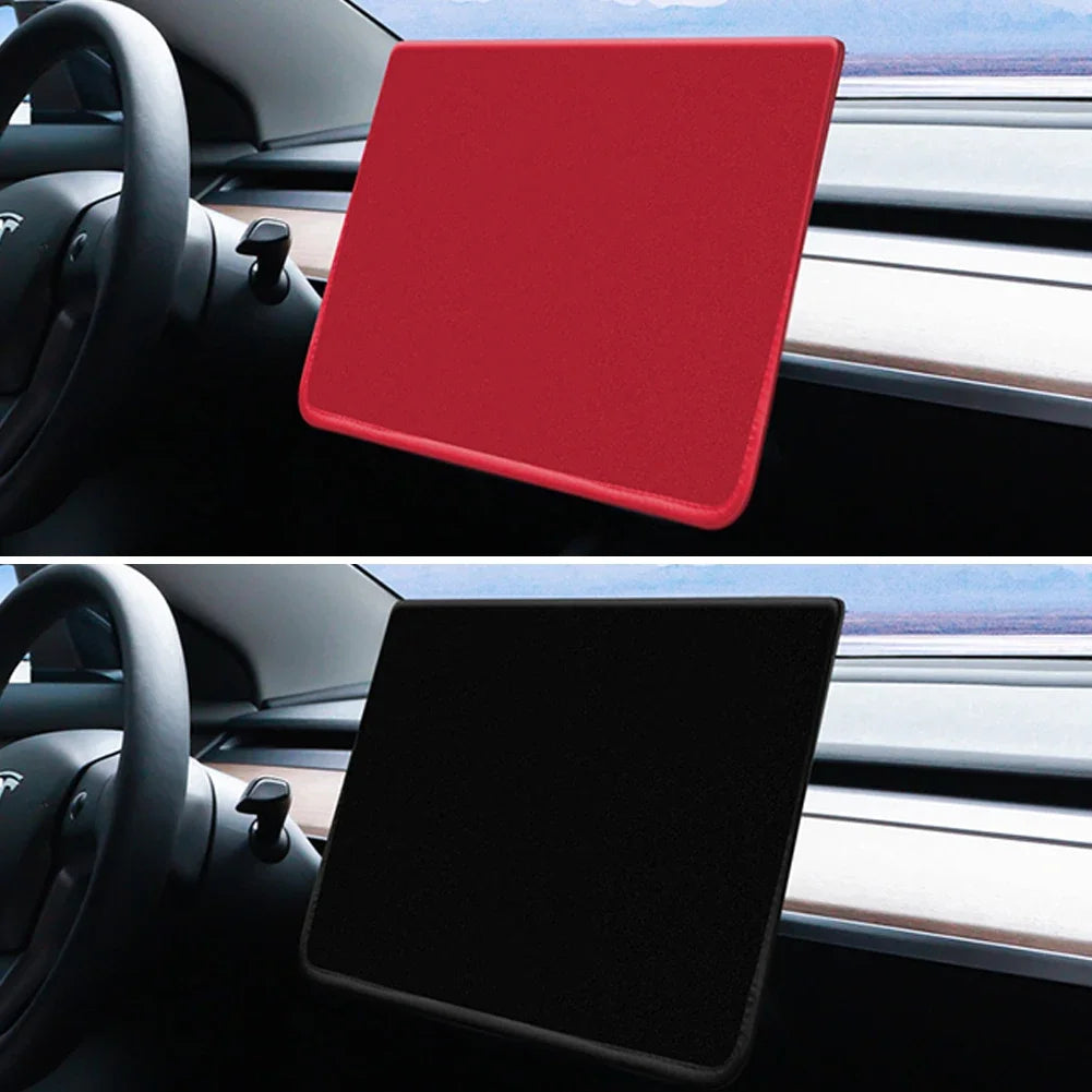 MiniRevs PU Screen Protector Dust Cover for Tesla Models