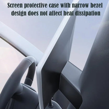 MiniRevs Silicone Screen Frame for Tesla | 360° Edge Protection