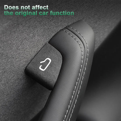 MiniRevs Alcantara Door Switch Panel Trim | Tesla Model 3 Highland & Model Y Juniper