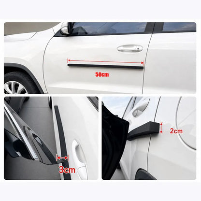 MiniRevs Magnetic Car Door Edge Guard Strips | Anti-Collision Parking Protector (2-Pack)