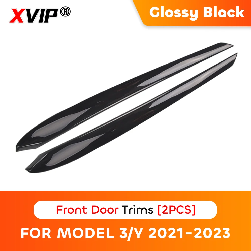 MiniRevs Carbon Fiber Dashboard & Door Trim Kit for Tesla Model 3/Y 2021-2023 | Glossy/Matte Black