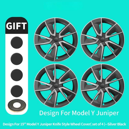 MiniRevs Full Rim Hub Caps | Tesla Model Y Juniper 19" Wheels