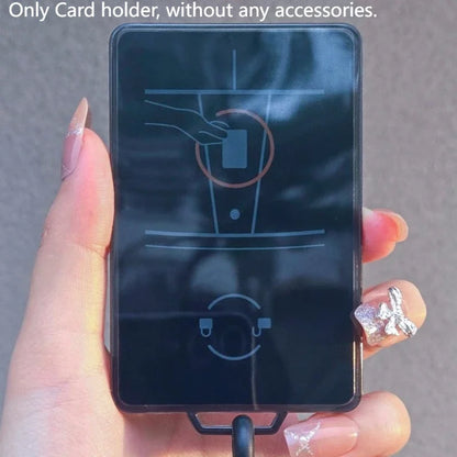 MiniRevs Transparent Black Key Card NFC Case for Tesla