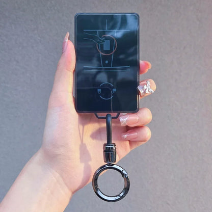 MiniRevs Transparent Black Key Card NFC Case for Tesla