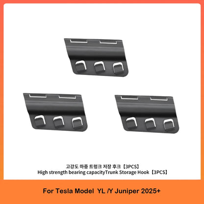 MiniRevs Rear Trunk Hook for Tesla Model YL/Y Juniper 2025+ | Bag & Umbrella Holder