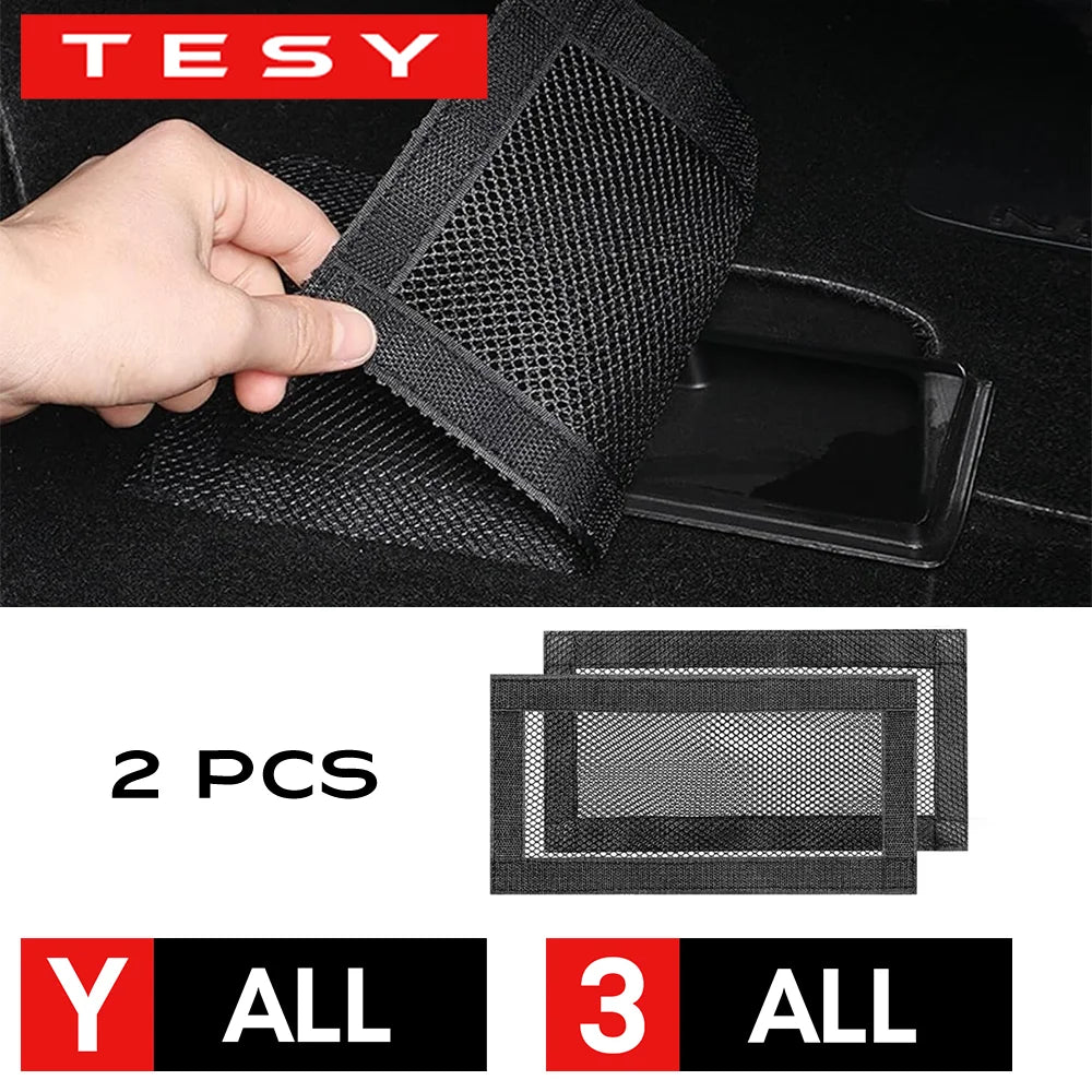 MiniRevs Under-Seat Air Vent Mesh Cover for Tesla Model 3/YL/Y Juniper Highland 2017-2026 (Pair)