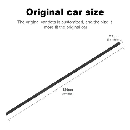 MiniRevs Italian Suede Dashboard Air Vent Trim for Tesla Model 3 Highland & Model Y Juniper