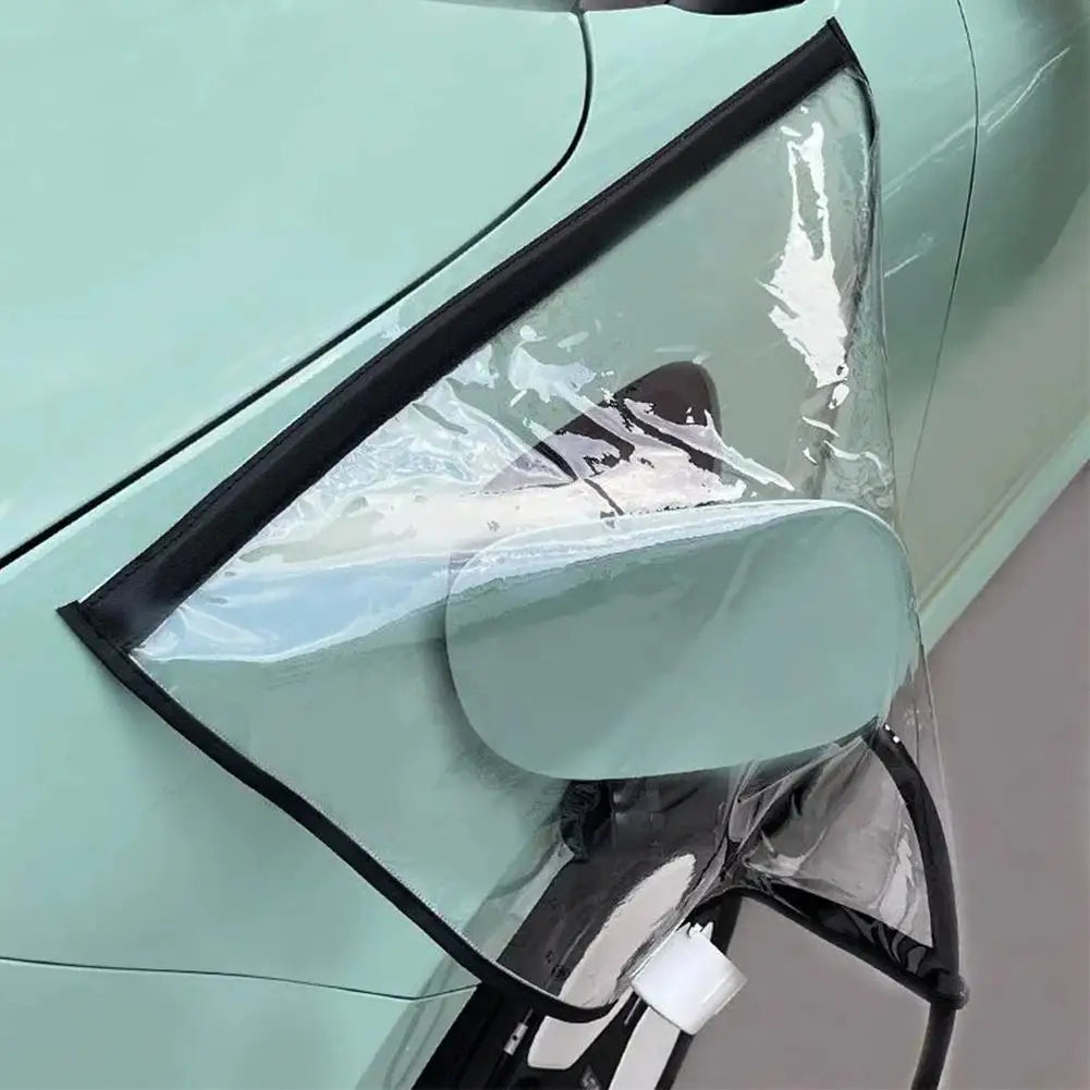 MiniRevs Magnetic Waterproof Charging Rain Cover for EVs | Universal Fit