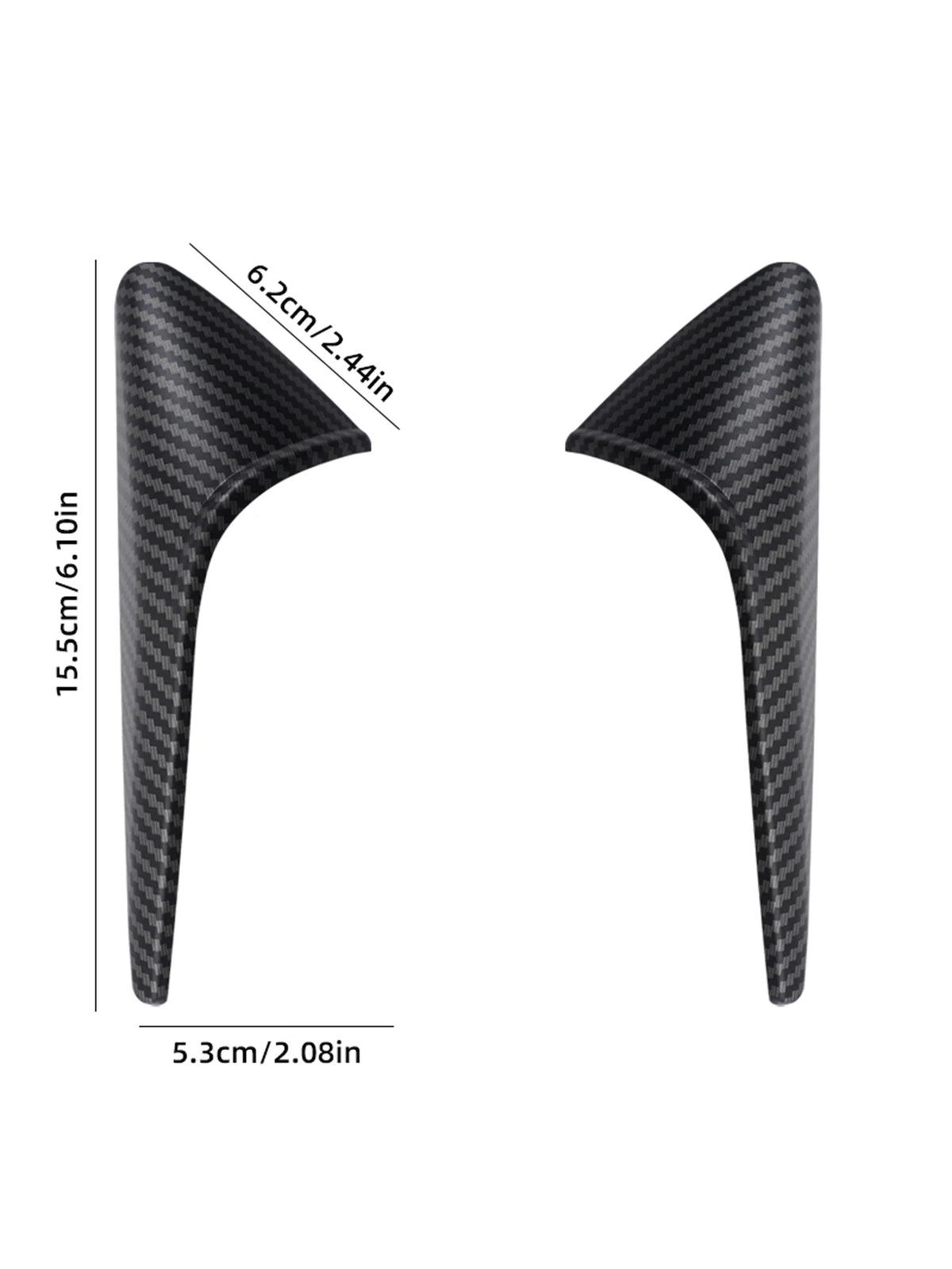 MiniRevs Carbon Fiber Turn Signal Camera Trim Cover for Tesla Model 3/Y/YL Highland Juniper 2026
