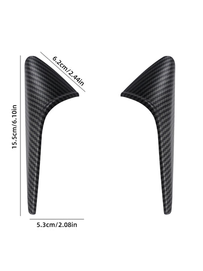 MiniRevs Carbon Fiber Turn Signal Camera Trim Cover for Tesla Model 3/Y/YL Highland Juniper 2026
