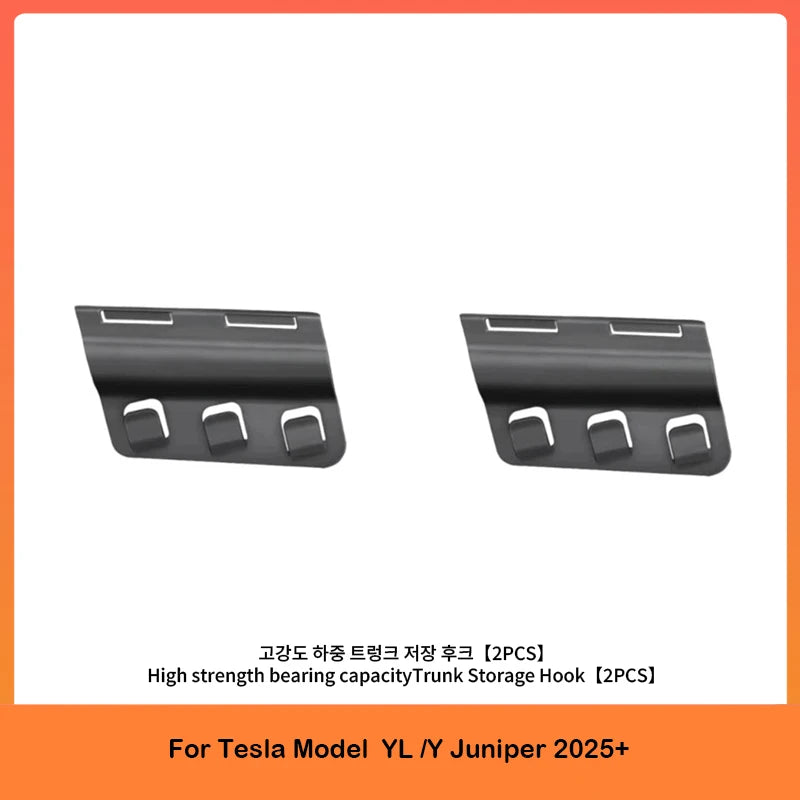 MiniRevs Rear Trunk Hook for Tesla Model YL/Y Juniper 2025+ | Bag & Umbrella Holder