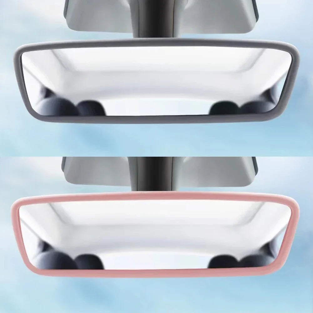 MiniRevs Silicone Rearview Mirror Protector Frame for Tesla Model 3/Y/S/X