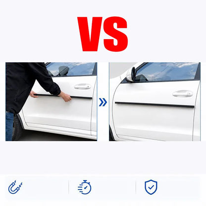 MiniRevs Magnetic Car Door Edge Guard Strips | Anti-Collision Parking Protector (2-Pack)