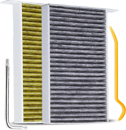 MiniRevs HEPA Cabin Air Filter for Tesla Model 3/Y Highland Juniper 2020-2026 (2-Pack)
