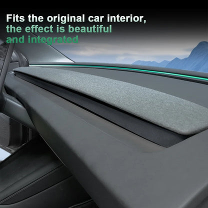 MiniRevs Italian Suede Dashboard Air Vent Trim for Tesla Model 3 Highland & Model Y Juniper