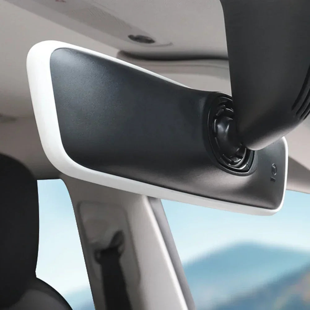 MiniRevs Silicone Rearview Mirror Protector Frame for Tesla Model 3/Y/S/X