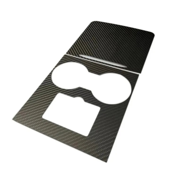 MiniRevs Real Carbon Fiber Center Console Trim Cover for Tesla Model 3/Y 2021-2023