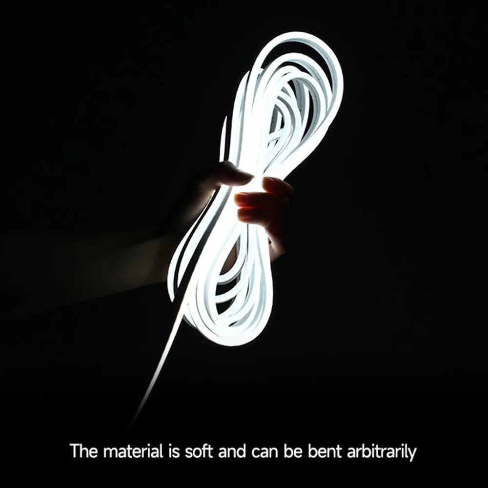 MiniRevs LED Frunk Light Strip for Tesla Model 3/Y/S/X | 5m Flexible Surround Light