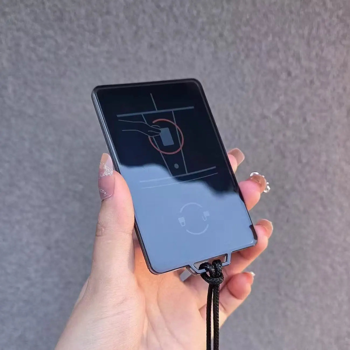 MiniRevs Transparent Black Key Card NFC Case for Tesla