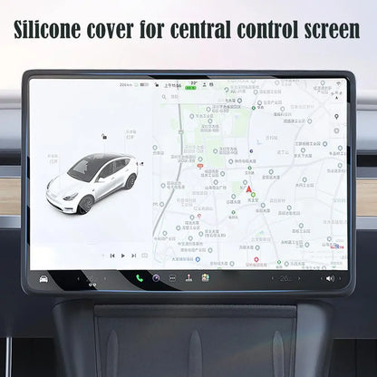 MiniRevs Silicone Screen Frame for Tesla | 360° Edge Protection