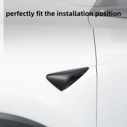 MiniRevs Carbon Fiber Turn Signal Camera Trim Cover for Tesla Model 3/Y/YL Highland Juniper 2026