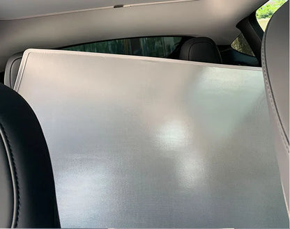 MiniRevs Nano Silver Glass Roof Sunshade for Tesla Model 3/X/Y/YL Highland Juniper 2020-2026