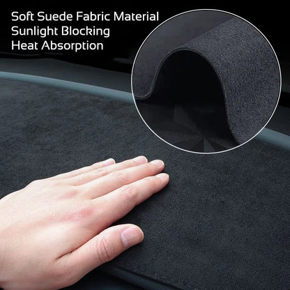 MiniRevs Anti-UV Dashboard Mat Cover for Tesla Model 3/Y 2021-2026 (Highland & Juniper)