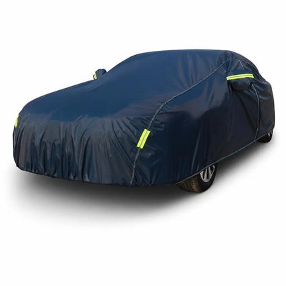 MiniRevs Heavy Duty Polyester Car Cover | All-Weather, Sun & Dust Protection, Universal Fit