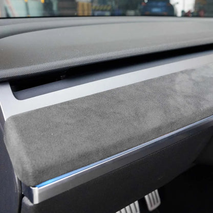 MiniRevs Alcantara Suede Dashboard & Door Trim Cover for Tesla Model 3/Y 2020-2024