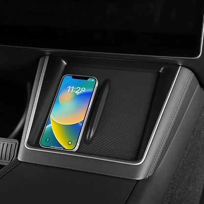 MiniRevs Silicone Wireless Charging Mat for Tesla Model Y Juniper/Premium/Performance & Model 3 Highland