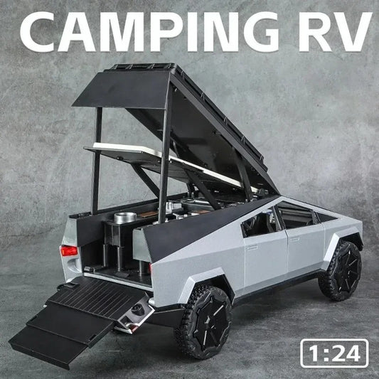 Tesla Camping Cybertruck RV - MiniRevs